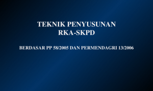 Diklat Penyusunan DPA