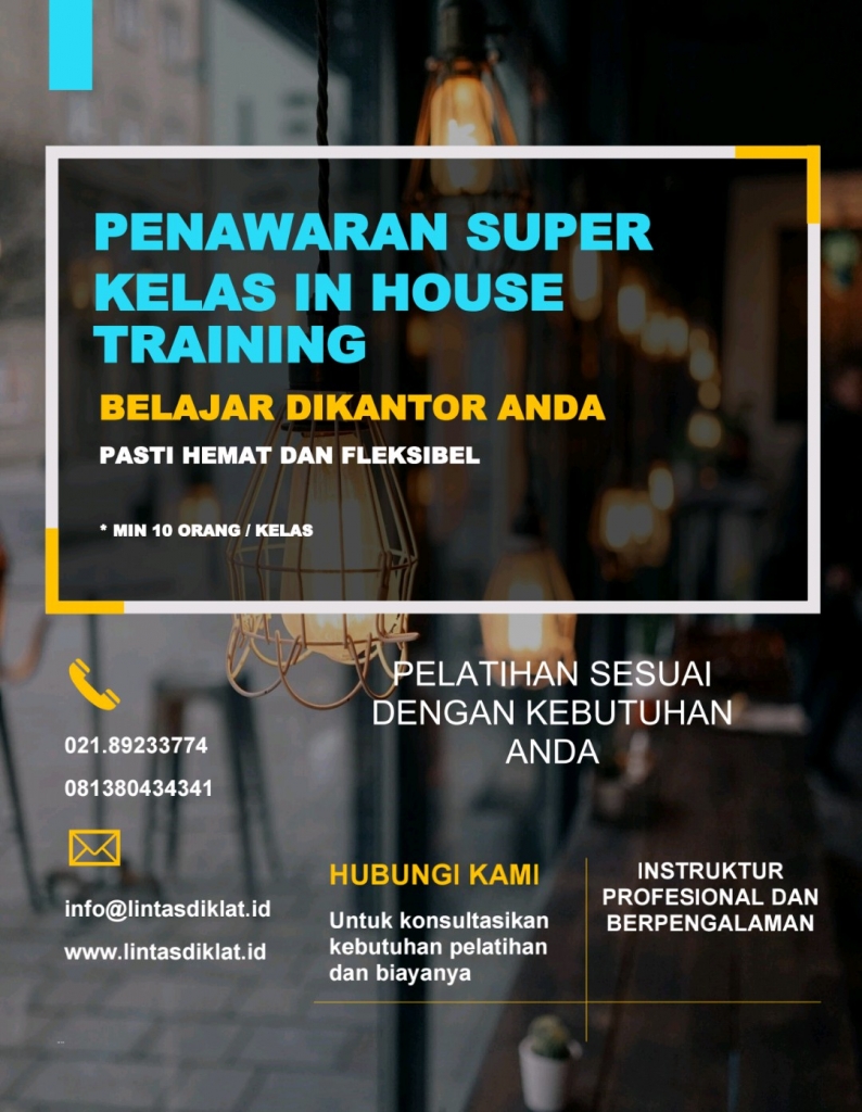 Penawaran In House Training