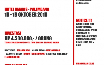 Bimtek Verifikasi dan Rekonsiliasi Laporan Pertanggungjawaban Bendahara