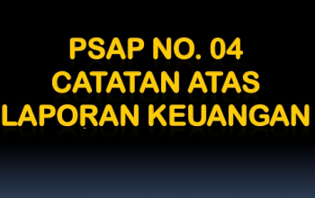 Bimtek Penyusunan Catatan Atas Laporan Keuangan