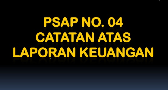 Bimtek Penyusunan Catatan Atas Laporan Keuangan