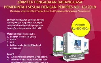 eBimtek Pengadaan Barang/Jasa Pemerintah