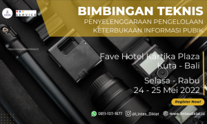 Bimtek Penyelenggaraan Pengelolaan Keterbukaan Informasi Pubik