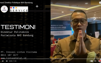 Testimoni Direktur Politeknik Pariwisata NHI Bandung